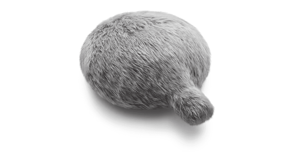 クッション型セラピーロボットPetit Qoobo（プチ・クーボ）